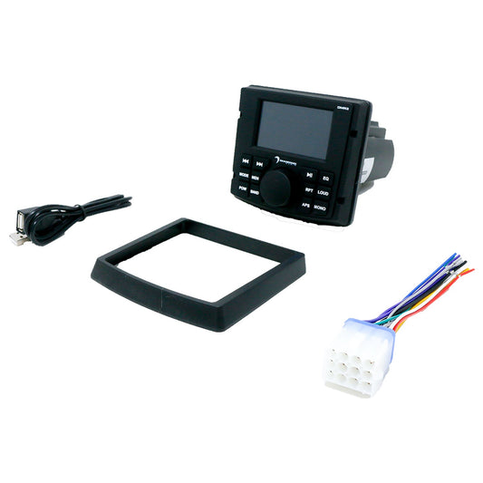 Diamond Audio AM/FM, Bluetooth Marine Radio with 3" LCD Screen - DMR3