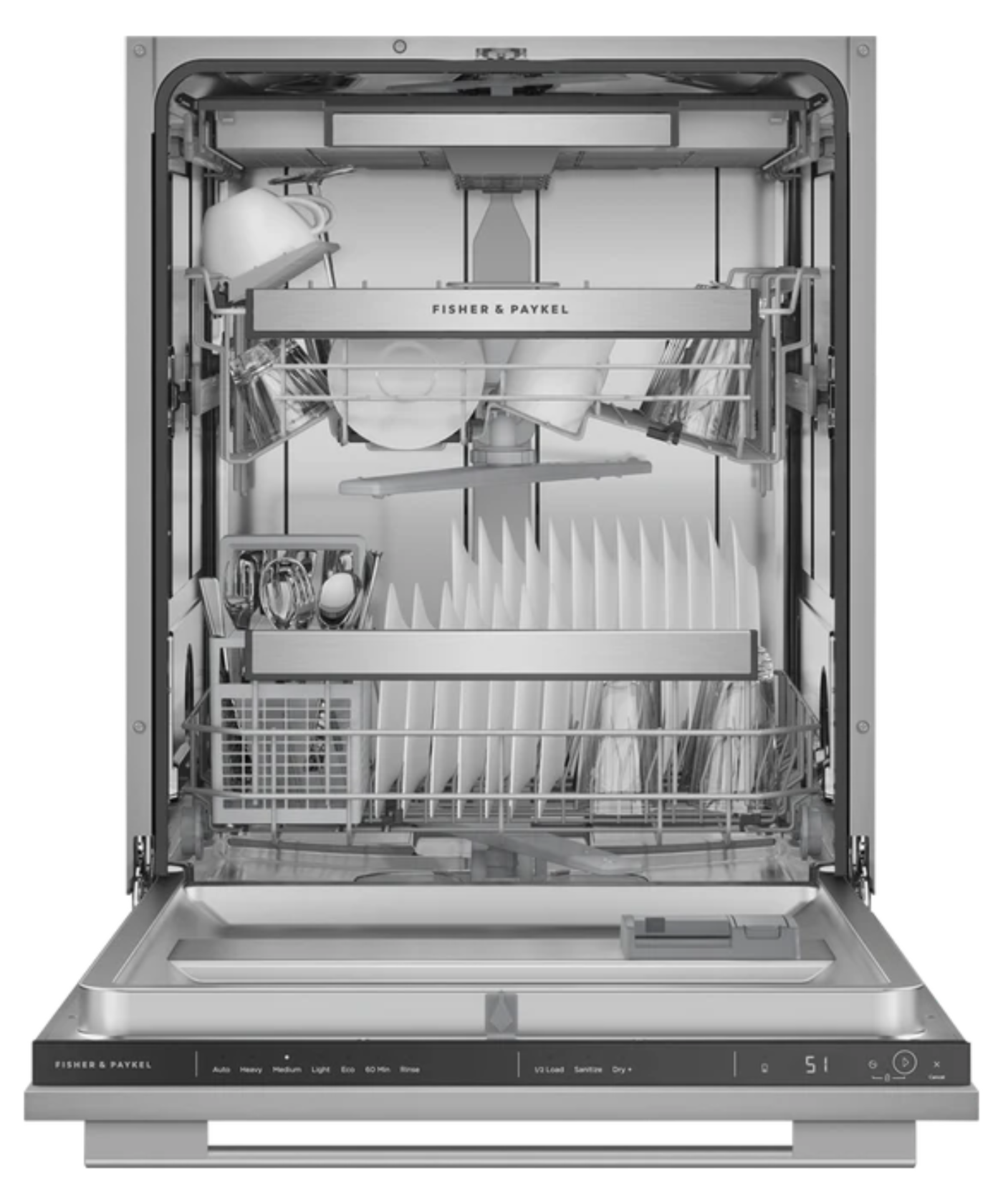 Fisher Paykel Series 7 Integrated Tall Dishwasher Other - DW24UT2I3