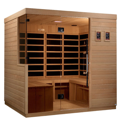 Dynamic Saunas La Sagrada 6 Person Ultra Low EMF FAR Sauna - DYN-5860-01