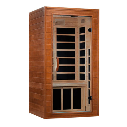 Dynamic Saunas Avila 1-Person Low EMF FAR Infrared Sauna (DYN-6103-01) - DYN-6103-01