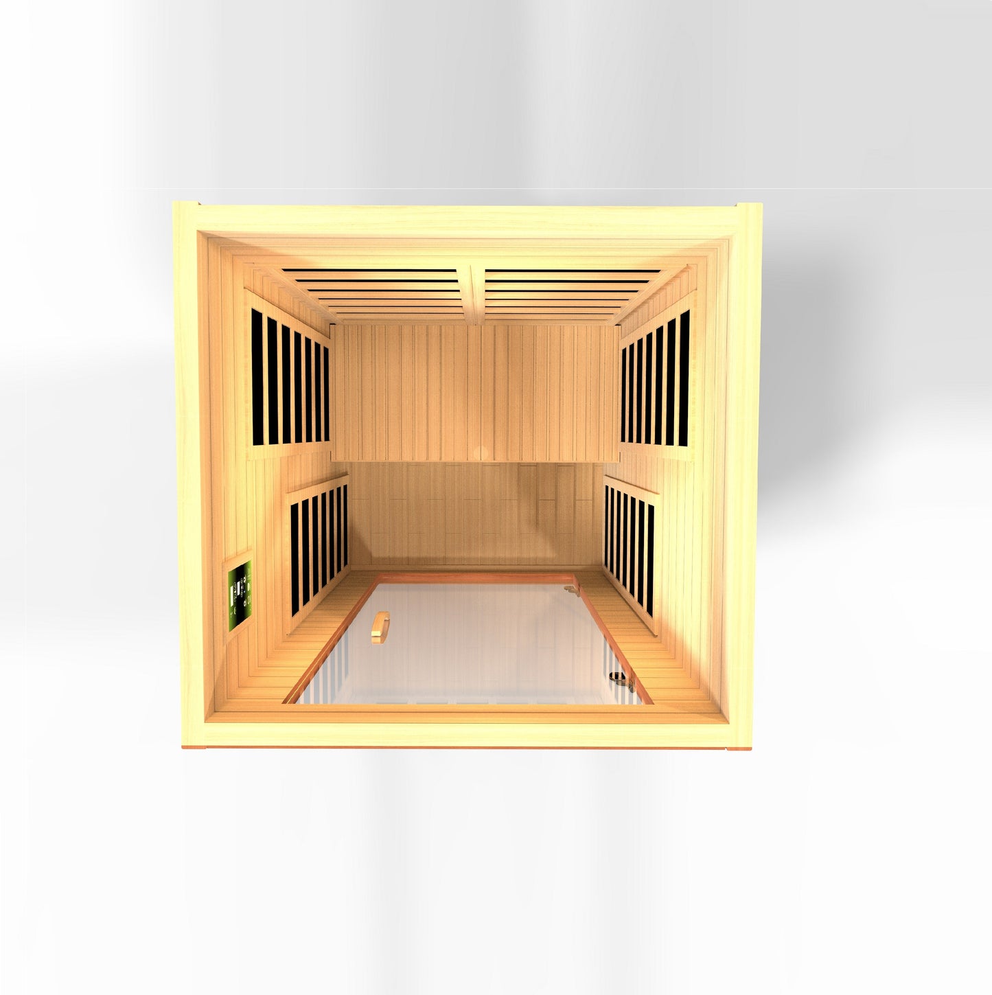 Golden Designs  1-2 Person Low EMF FAR IR Sauna - DYN-6103-01