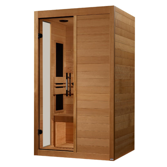 Golden Designs  " 1-2 Person Ultra Low EMF FAR IR Sauna - DYN-6115-05 Elite