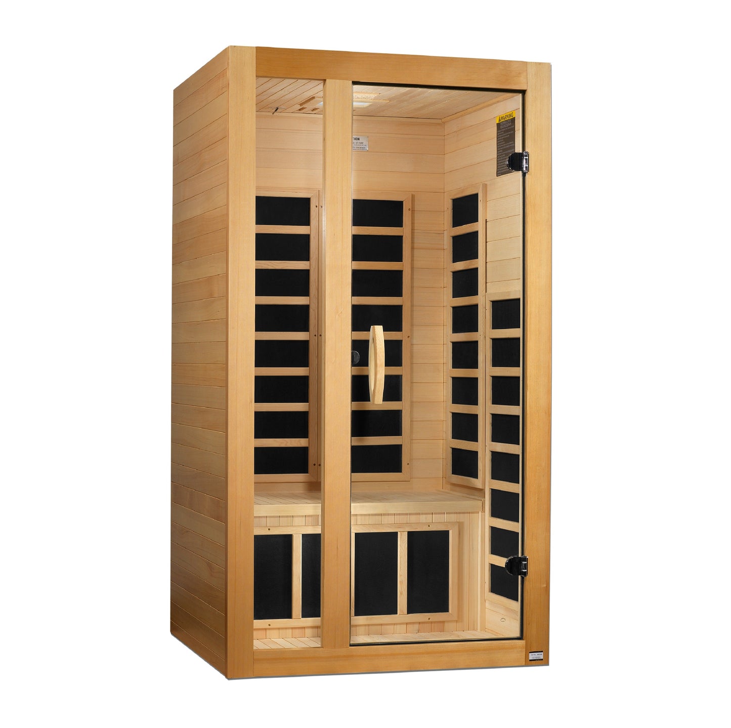 Golden Designs  1-2 Person Ultra Low EMF FAR IR Sauna  - DYN-6119-01 Elite