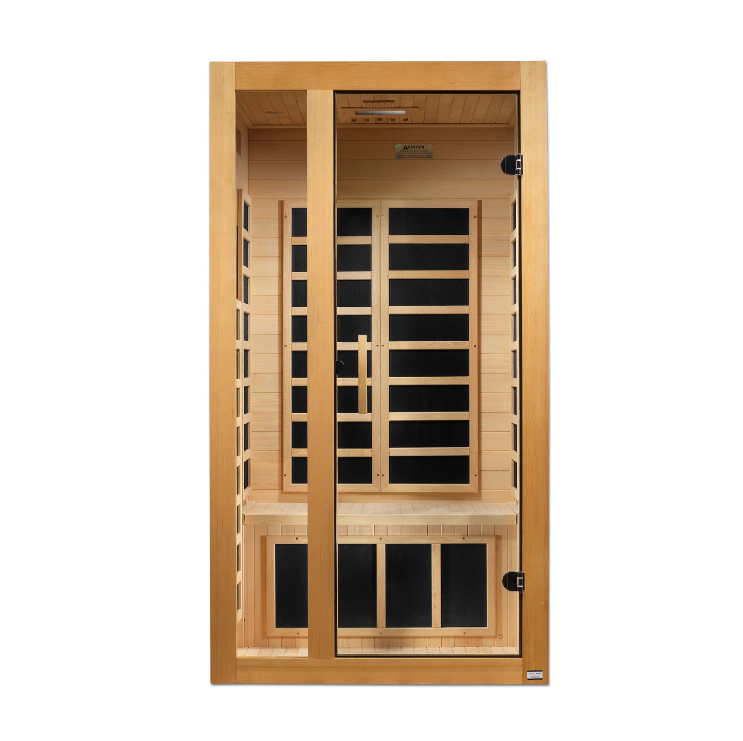 Golden Designs "Gracia" 1-2 Person Low EMF FAR IR Sauna - DYN-6119-01