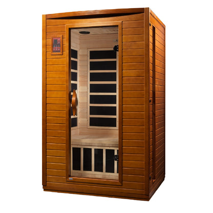 Golden Designs "Versailles" 2 Person Ultra Low EMF Far IR Sauna  - DYN-6202-03 Elite
