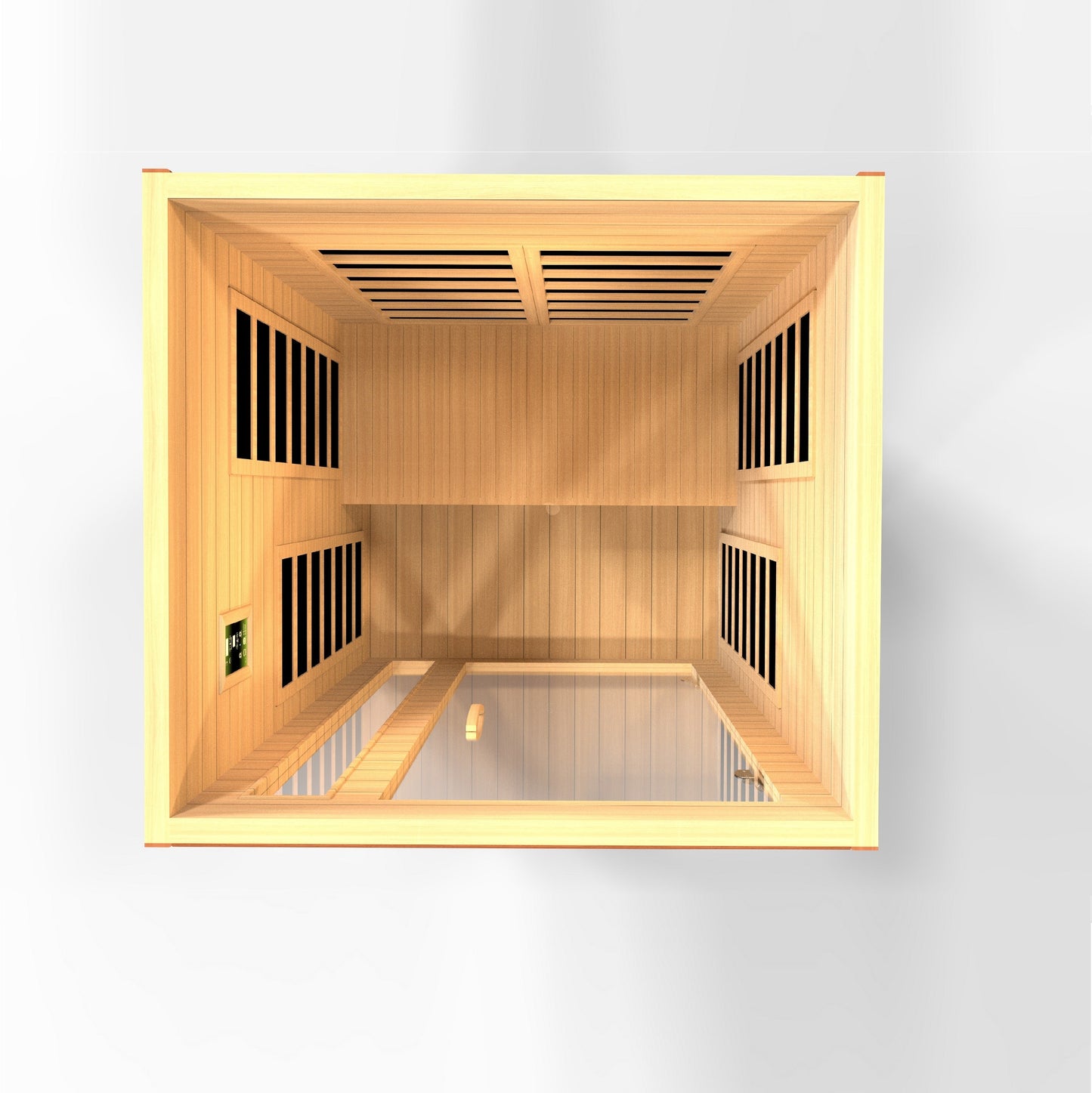 Golden Designs  2 Person Low EMF - FAR Infrared Sauna - DYN-6203-01