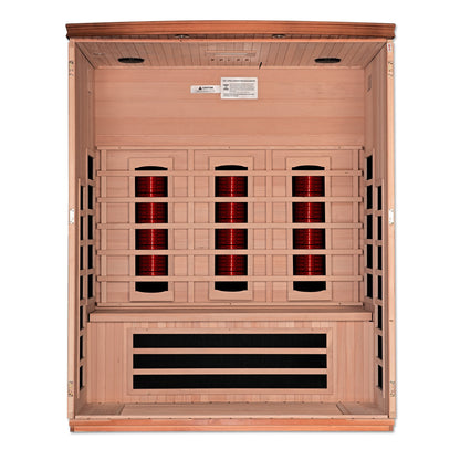 Golden Designs  3 Person Full Spectrum IR Sauna  - DYN-6336-03 FS