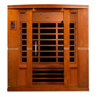 Golden Designs "Bergamo" 4 Person Low EMF Far IR Sauna  - DYN-6440-01