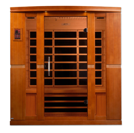 Golden Designs  4 Person Ultra Low EMF Far IR Sauna  - DYN-6440-01 Elite