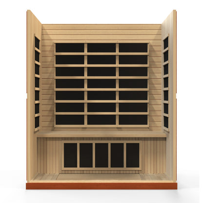 Golden Designs  4 Person Ultra Low EMF Far IR Sauna  - DYN-6440-01 Elite