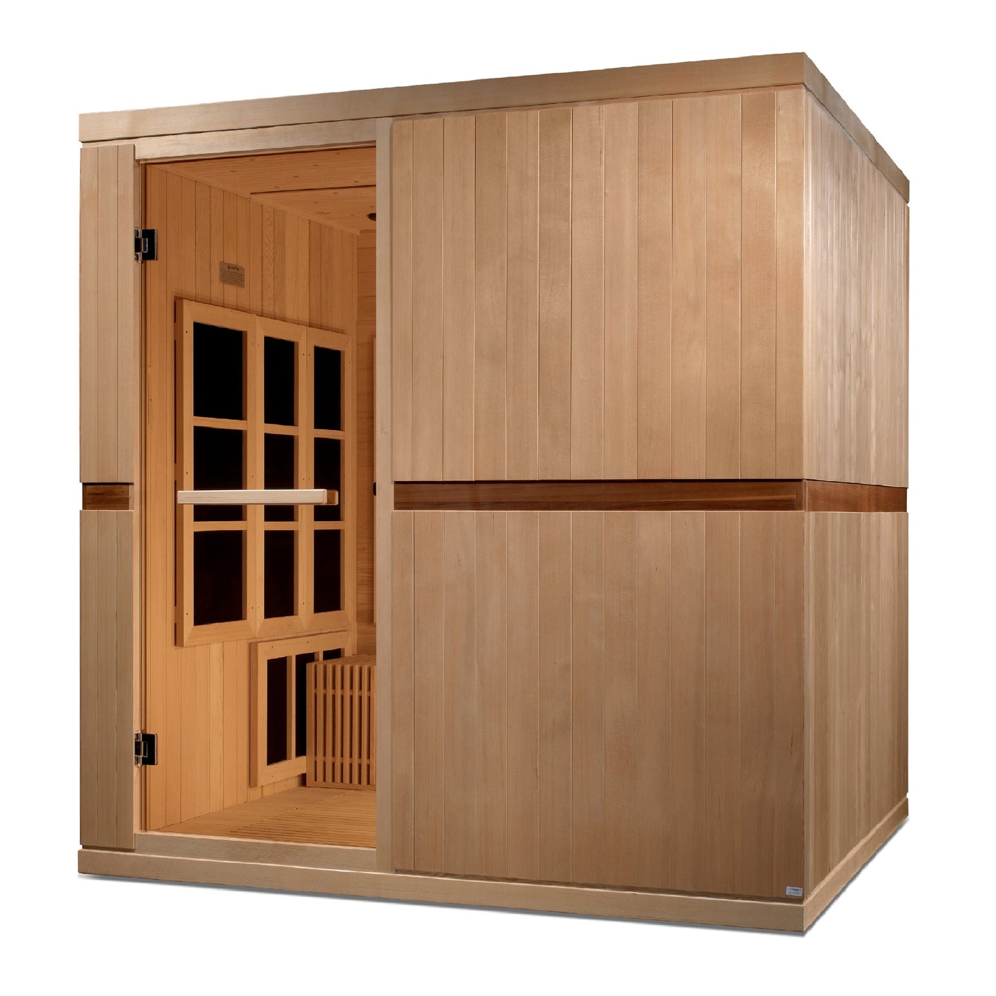 Golden Designs "Catalonia" 8 Person Near Zero EMF FAR IR Sauna - GDI-6880-02