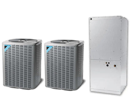 Daikin Light Commercial 7.5 Ton Multi-Positional Air Conditioning Split System with 15kW Heat Kit - 2xDX3SEA4830,DAX09043