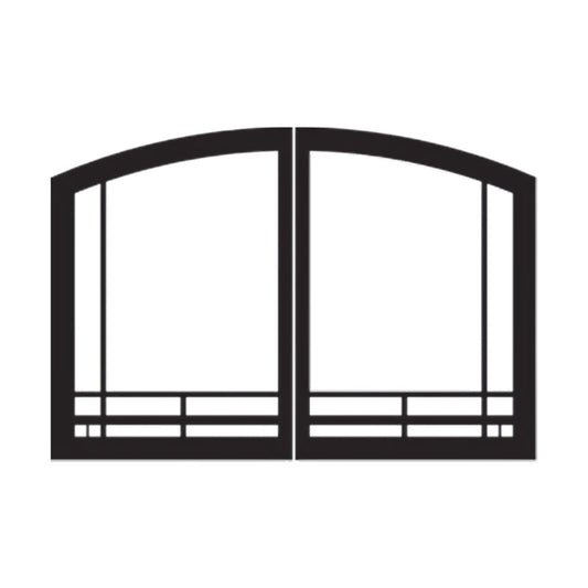 Empire - Door Set for Breckenridge Premium See Thru Firebox - VFR36SMBL,