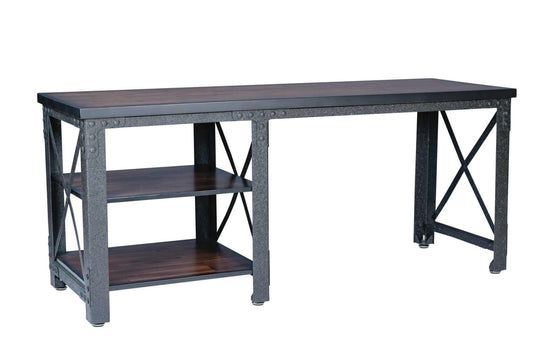 Duramax 72 In Weston Industrial Metal & Wood desk 68052