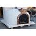 Dymús Traditional Wood Fired Brick Pizza Oven in White