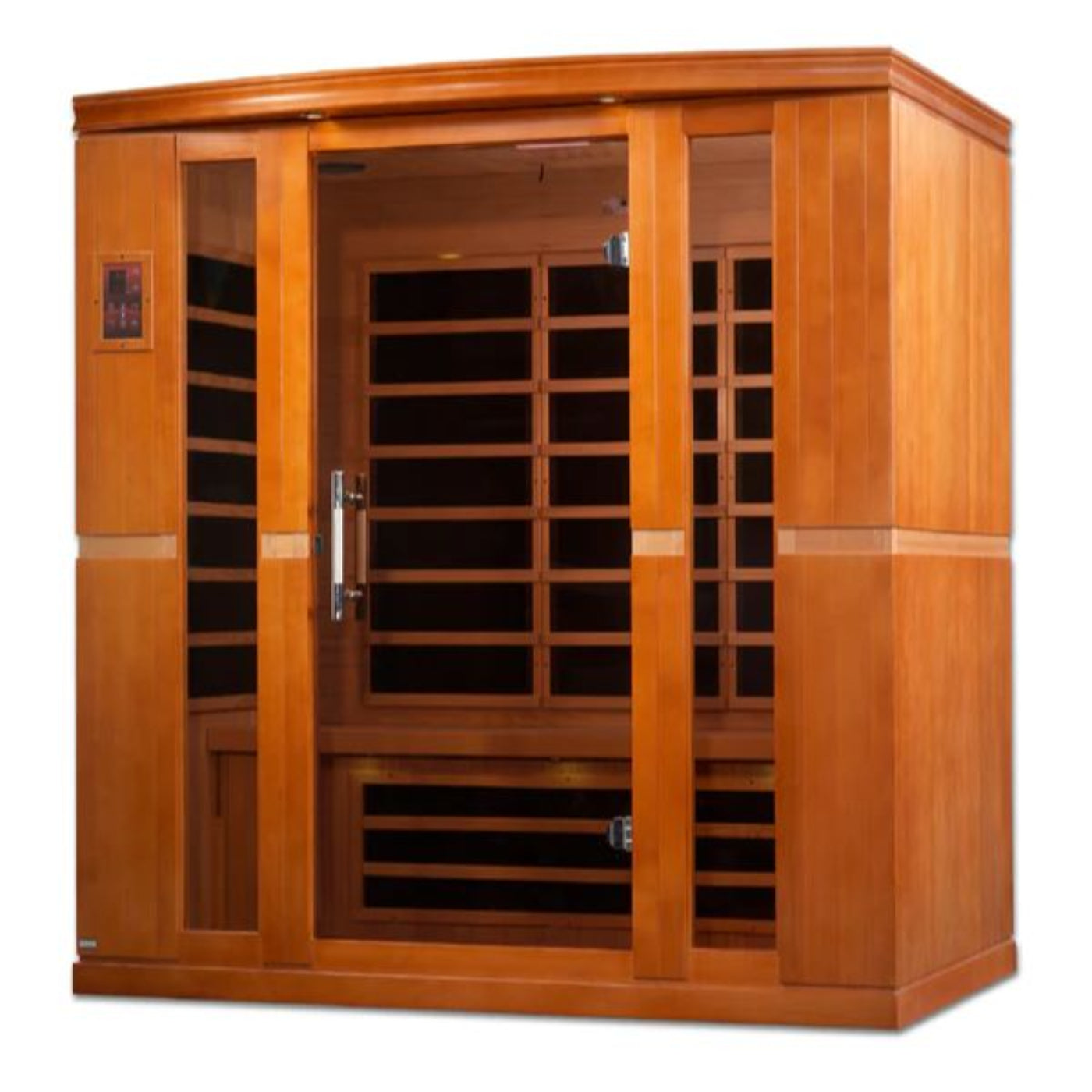 Dynamic Saunas Bergamo 4 Person Low EMF FAR Infrared Sauna (DYN-6440-01) - DYN-6440-01