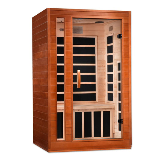 Dynamic Saunas Cordoba Elite 2 Person Ultra Low EMF FAR Infrared Sauna - DYN-6203-01 Elite