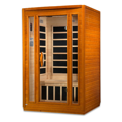Dynamic Saunas San Marino Elite Ultra Low EMF Infrared Sauna (DYN-6206-01 Elite) - DYN-6206-01 Elite