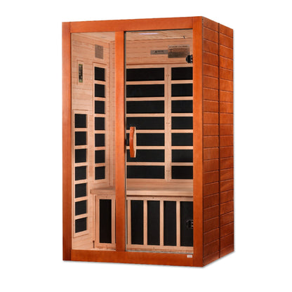 Dynamic Saunas Santiago Elite 2 Person Ultra Low EMF Sauna - DYN-6209-02 Elite