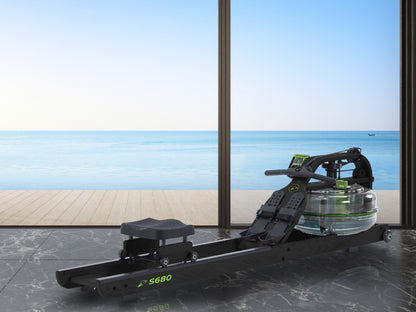 Dynamic Fluid S680 Timber Rower - S680