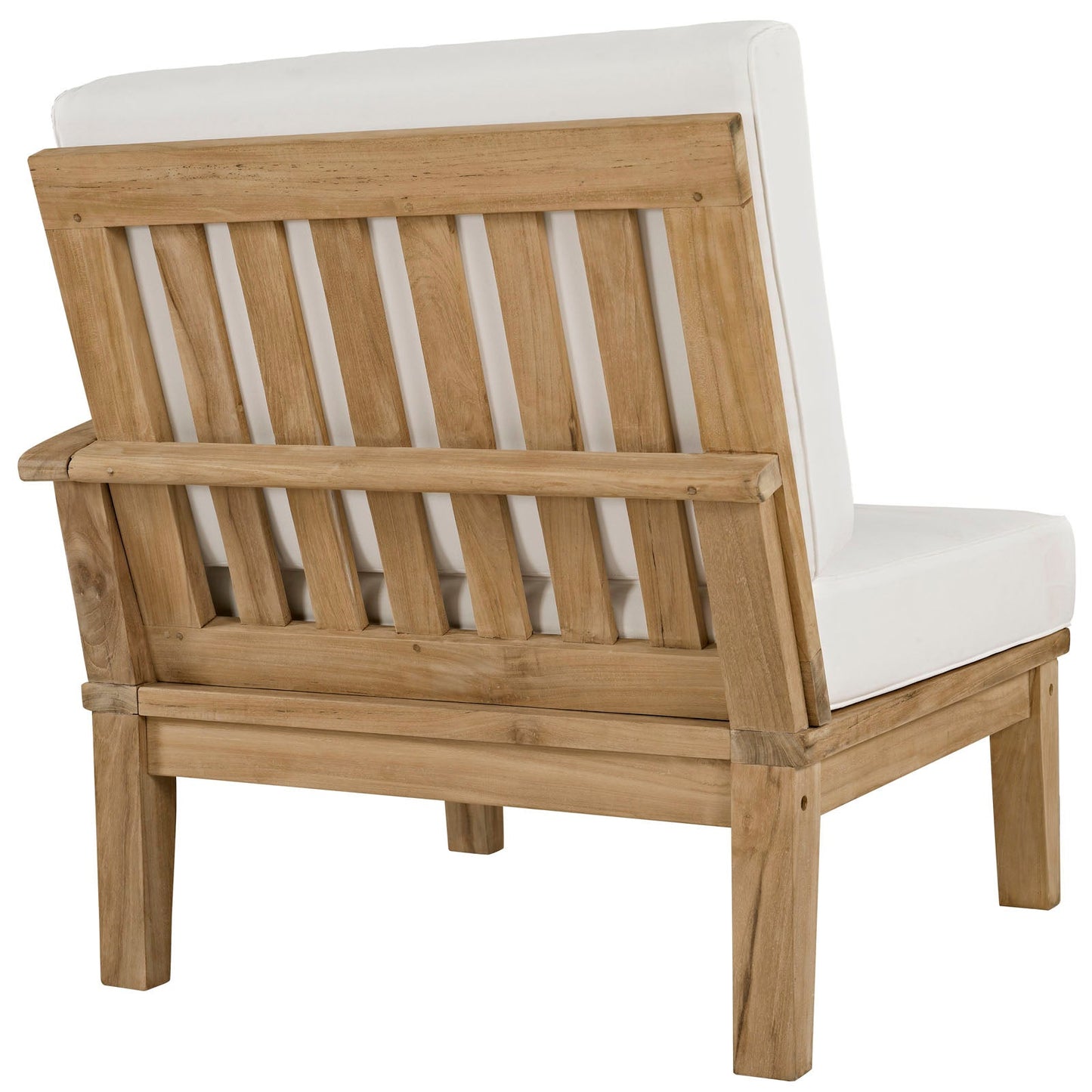 Modway Furniture Marina 7 Piece Outdoor Patio Teak Set by Modway – EEI-1481-NAT-GRY-SET