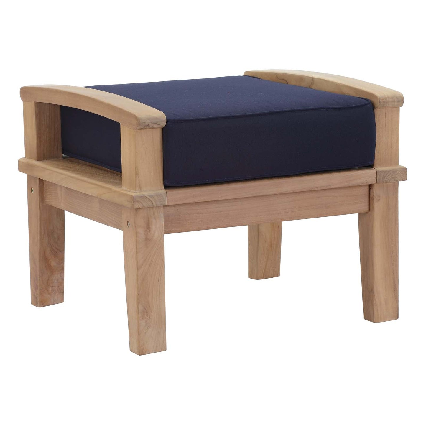 Modway Furniture Marina 7 Piece Outdoor Patio Teak Set by Modway – EEI-1486-NAT-GRY-SET