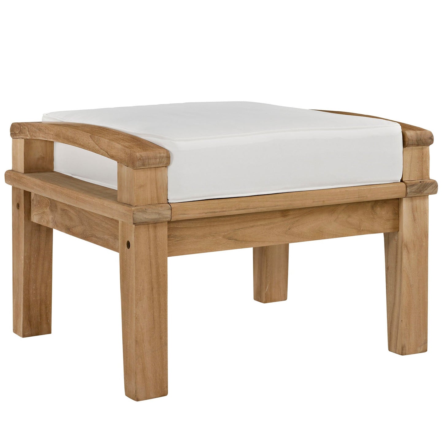 Modway Furniture Marina 7 Piece Outdoor Patio Teak Set by Modway – EEI-1486-NAT-GRY-SET