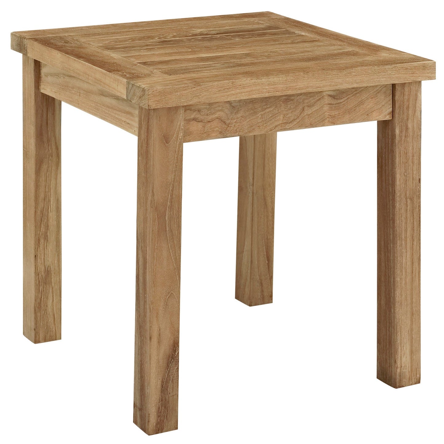Modway Furniture Marina 7 Piece Outdoor Patio Teak Set by Modway – EEI-1486-NAT-GRY-SET