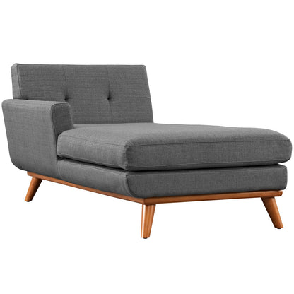 Modway Furniture Engage Left-Facing Upholstered Fabric Chaise - EEI-1793-DOR