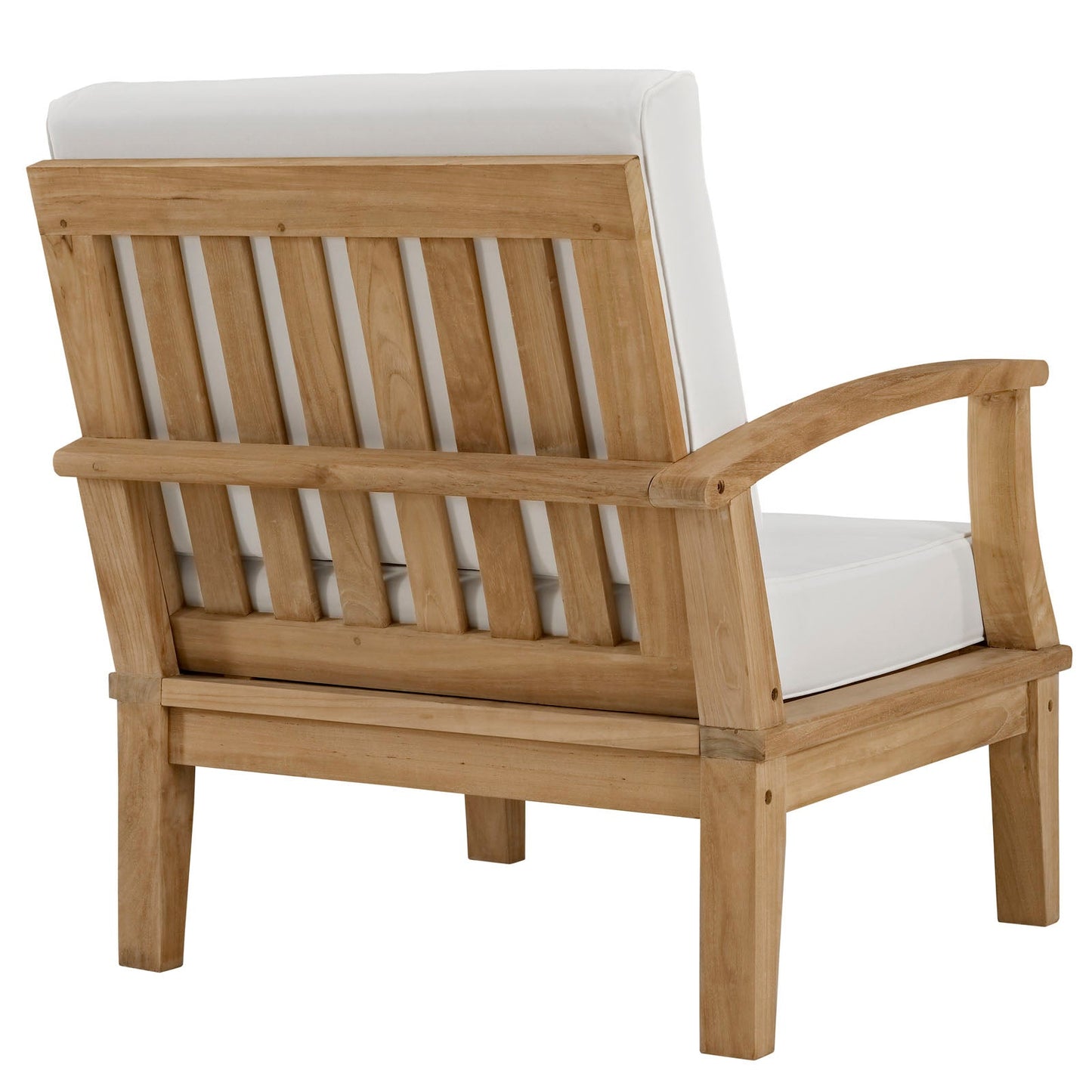 Modway Furniture Marina 8 Piece Outdoor Patio Teak Set by Modway – EEI-1817-NAT-GRY-SET