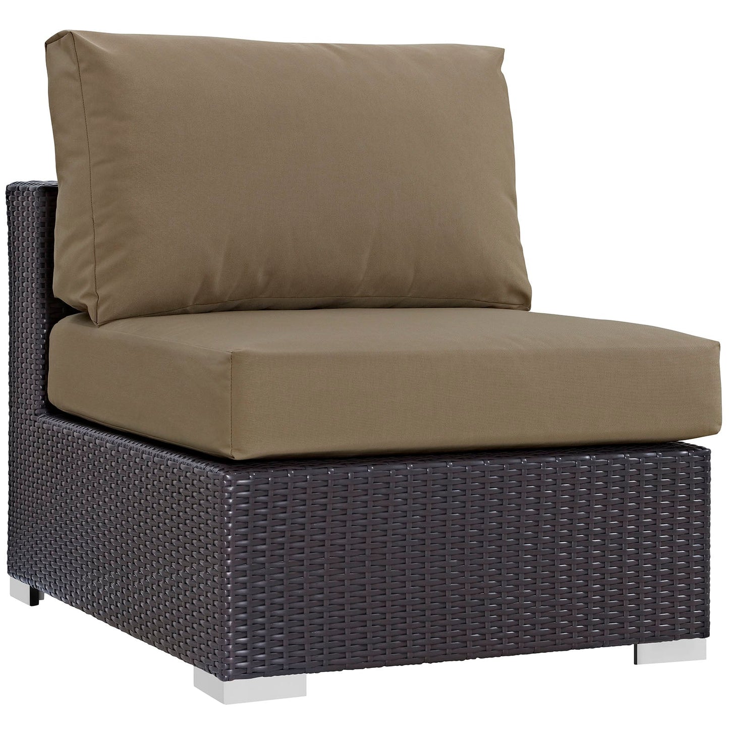 Modway Furniture Convene 5 Piece Outdoor Patio Sectional Set by Modway – EEI-2163-EXP-BEI-SET