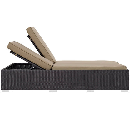 Modway Furniture Convene Double Outdoor Patio Chaise - EEI-2177-EXP-MOC