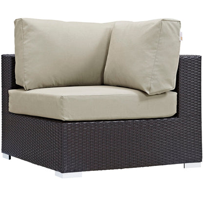 Modway Furniture Convene 8 Piece Outdoor Patio Sectional Set by Modway – EEI-2203-EXP-BEI-SET