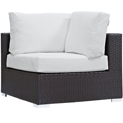 Modway Furniture Convene 8 Piece Outdoor Patio Sectional Set by Modway – EEI-2206-EXP-BEI-SET