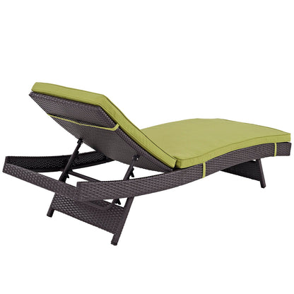 Modway Furniture Convene Chaise Outdoor Patio Set of 6 by Modway - EEI-2430-EXP-ORA-SET