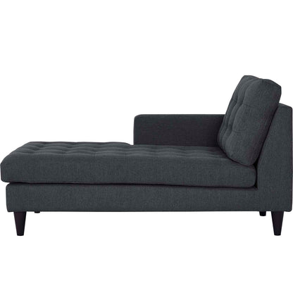 Modway Furniture Empress Left-Arm Upholstered Fabric Chaise - EEI-2596-AZU