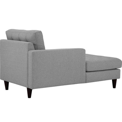 Modway Furniture Empress Left-Arm Upholstered Fabric Chaise - EEI-2596-AZU