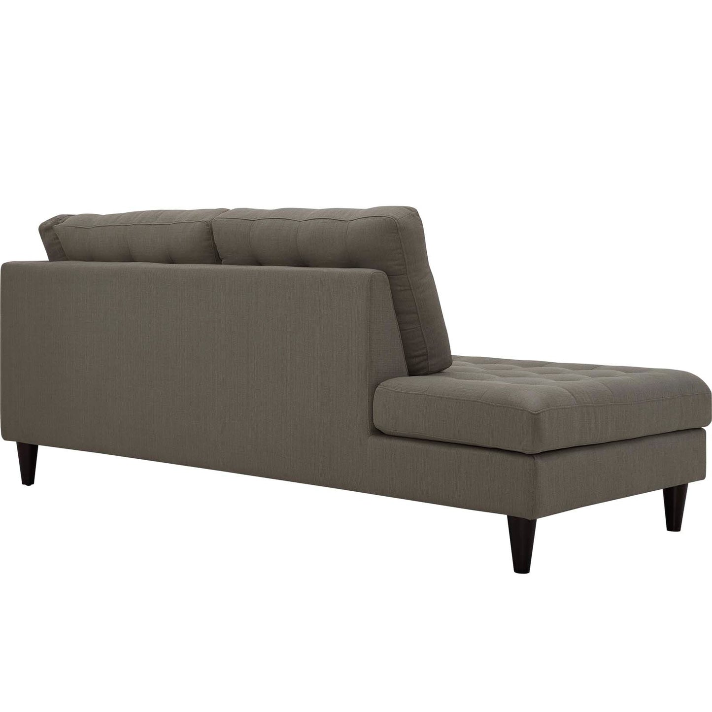 Modway Furniture Empress Upholstered Fabric Left Facing Bumper - EEI-2611-LGR