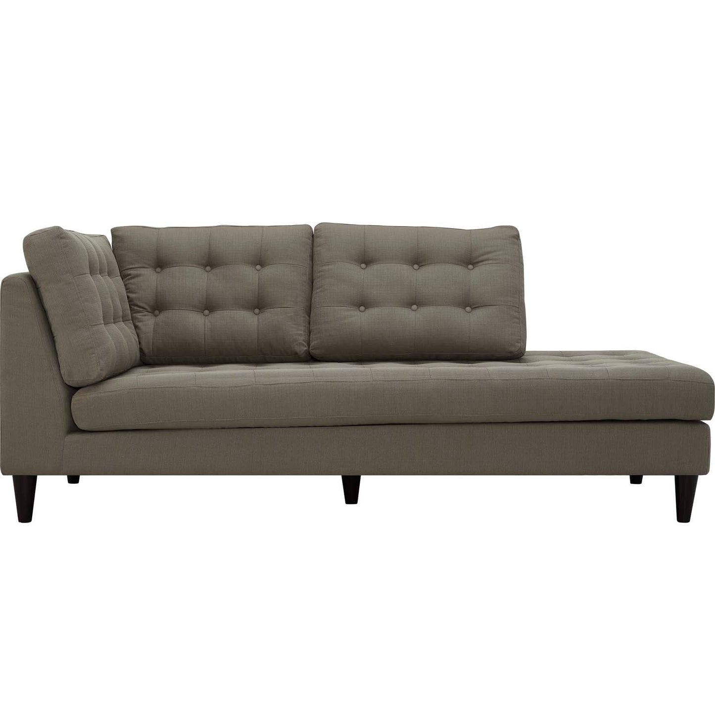 Modway Furniture Empress Upholstered Fabric Right Facing Bumper - EEI-2612-AZU