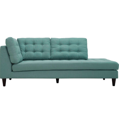 Modway Furniture Empress Upholstered Fabric Right Facing Bumper - EEI-2612-AZU
