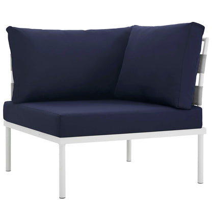Modway Furniture Harmony 5  Piece Outdoor Patio Aluminum Sectional Sofa Set by Modway – EEI-2623