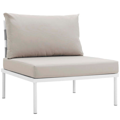 Modway Furniture Harmony 8 Piece Outdoor Patio Aluminum Sectional Sofa Set by Modway – EEI-2624