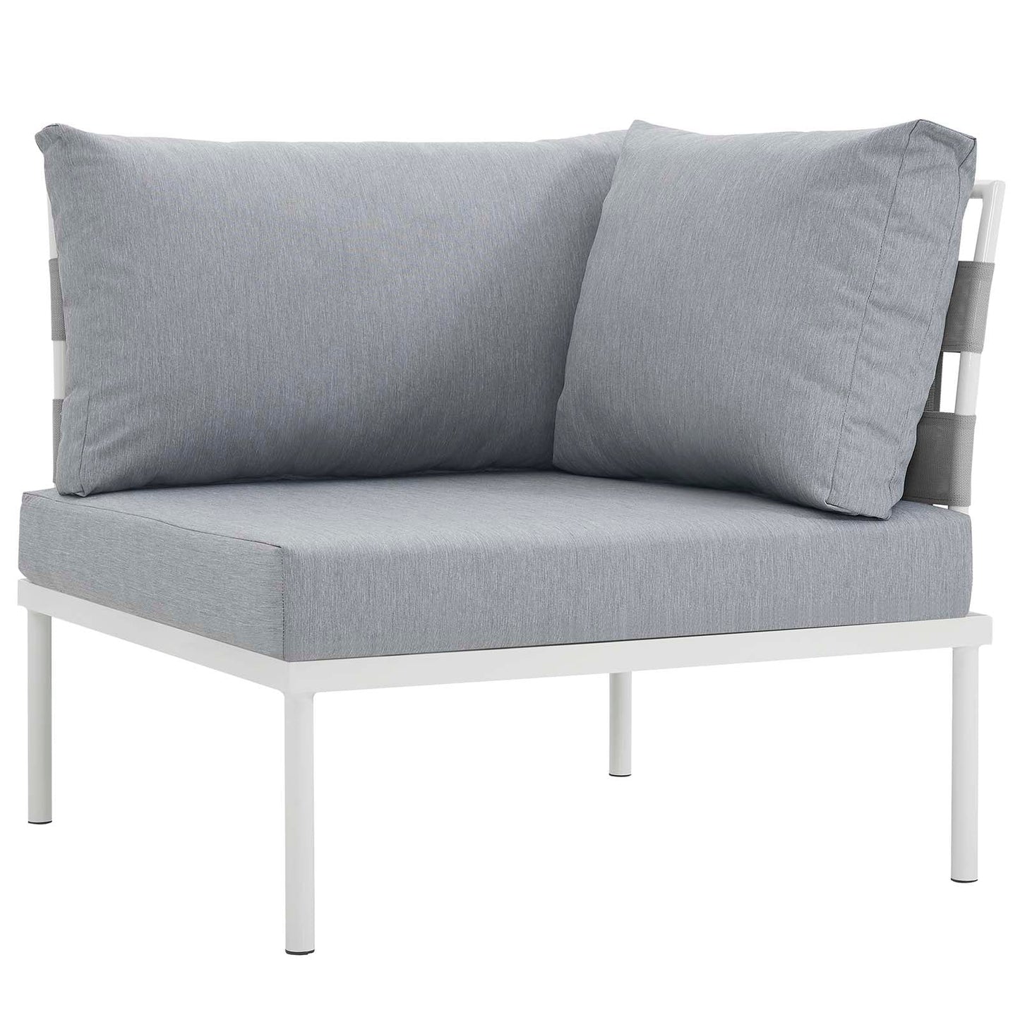 Modway Furniture Harmony 8 Piece Outdoor Patio Aluminum Sectional Sofa Set by Modway – EEI-2624