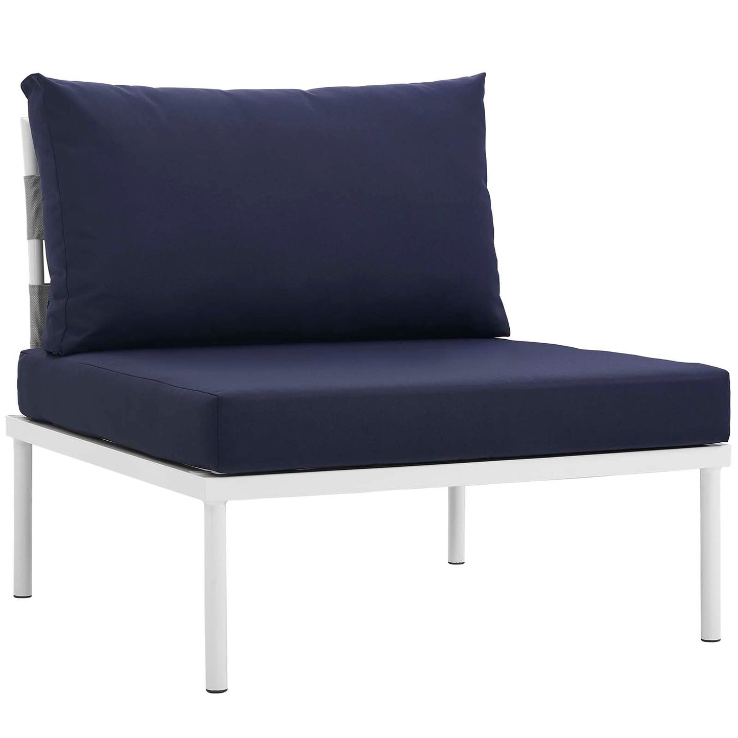 Modway Furniture Harmony 8 Piece Outdoor Patio Aluminum Sectional Sofa Set by Modway – EEI-2625