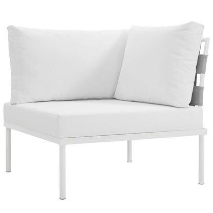 Modway Furniture Harmony 8 Piece Outdoor Patio Aluminum Sectional Sofa Set by Modway – EEI-2625