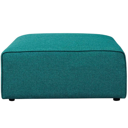 Modway furniture Mingle Fabric Ottoman - EEI-2726-TEA