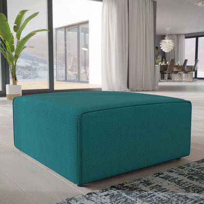 Modway furniture Mingle Fabric Ottoman - EEI-2726-TEA