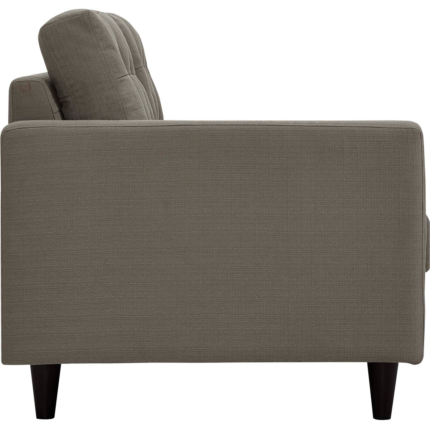 Modway furniture Empress 2 Piece Upholstered Fabric Right Facing Bumper Sectional - EEI-2797-AZU