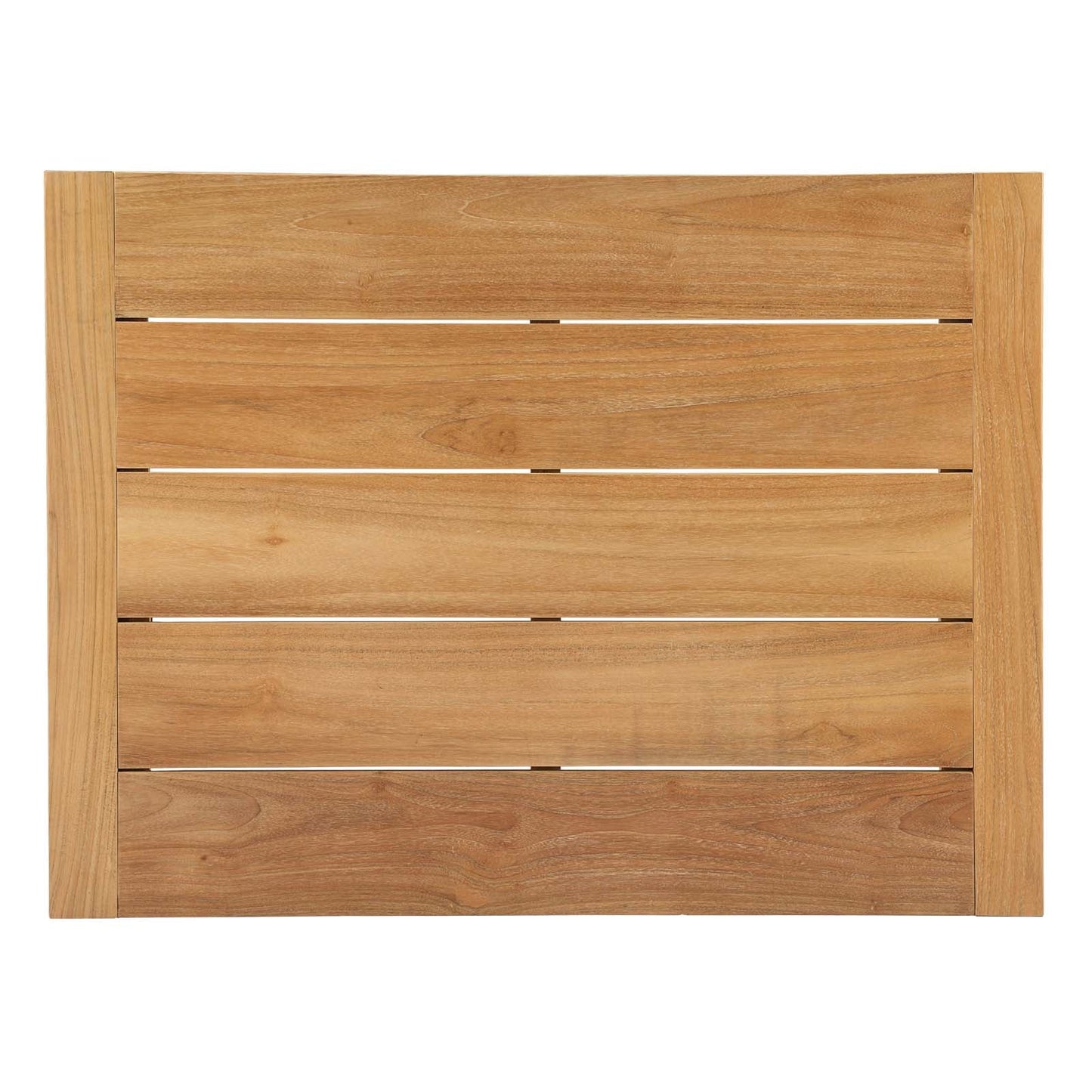 Modway furniture Upland 3 Piece Outdoor Patio Teak Set - EEI-3114-NAT-WHI-SET