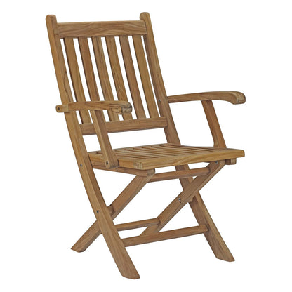 Modway Furniture Marina 7 Piece Outdoor Patio Teak Dining Set by Modway – EEI-3280-NAT-SET